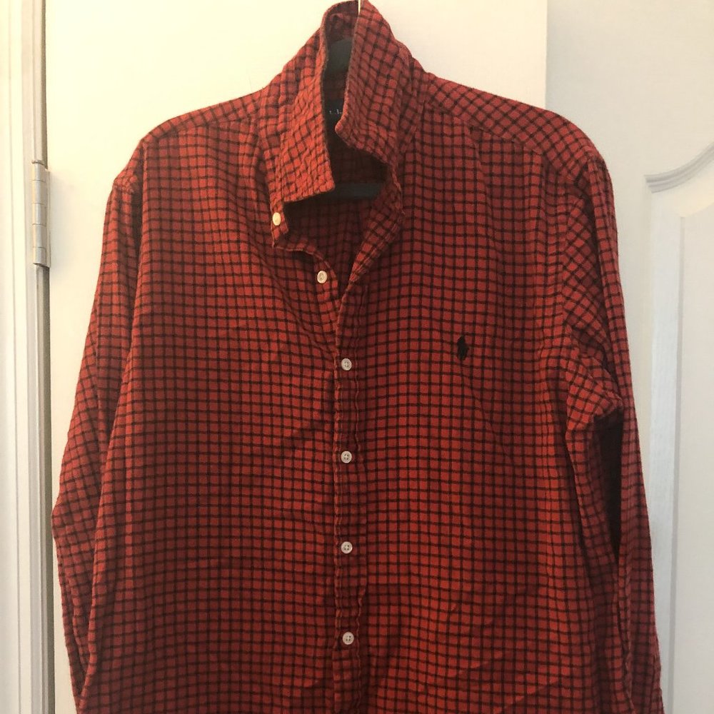 Ralph Lauren Checker Pattern Flannel